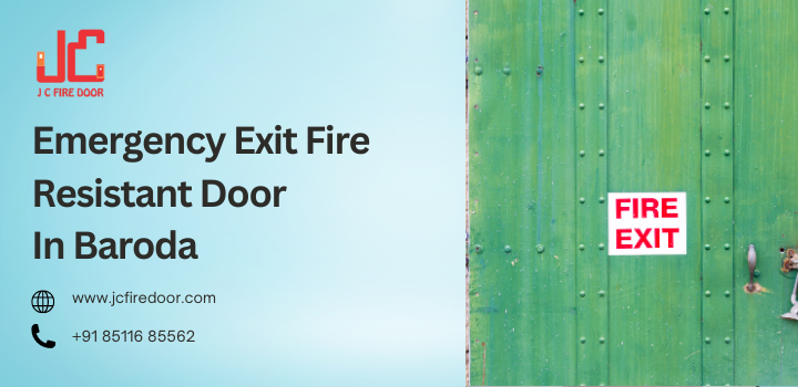 Emergency Exit Fire Resistant Door In Baroda
