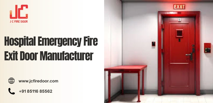 Hospital Emergency Fire Exit Door Manufacturer