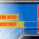 JC Fire Doors - JC Fire Doors Insulated Fire Rated Door Manufacturer