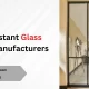 Fire Resistant Glass Doors Manufacturers